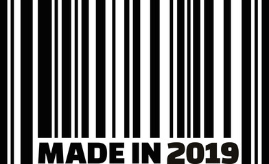 Made in 2019 Barcode