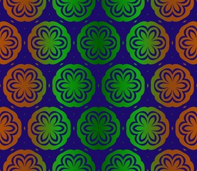 Art Deco Pattern Of Geometric Elements. Seamless Pattern. Vector Illustration. Design For Printing, Textile Industry