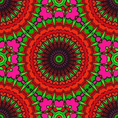 vector pattern paper for scrapbook. Abstract floral seamless ornament.