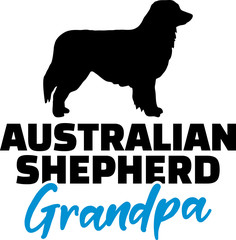 Australian Shepherd Grandpa