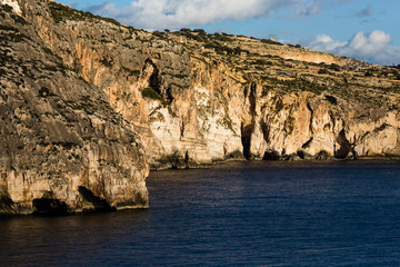 Fototapeta na wymiar Malta cliffs