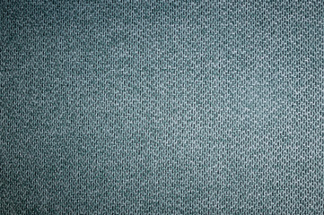 Textured background surface of textile upholstery furniture close-up. gray blue Color fabric structure