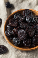 Raw Organic Dry  Prunes
