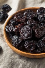 Raw Organic Dry  Prunes