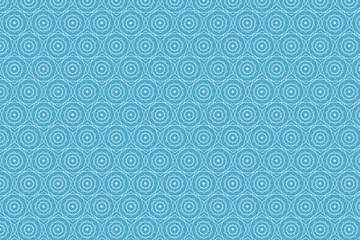 Fototapeta na wymiar Winter blue stylish digital geometric background with different shapes.