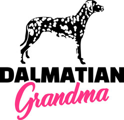 Dalmatian Grandma pink