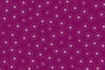 Pink stylish digital geometric background with different shapes.