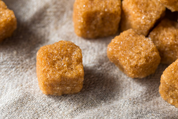 Raw Organic Brown Sugar Cubes