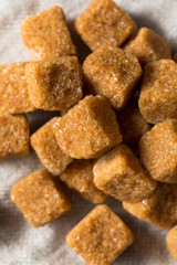 Raw Organic Brown Sugar Cubes