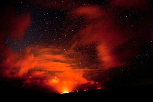 EAST RIFT ZONE, BIG ISLAND, HAWAII.