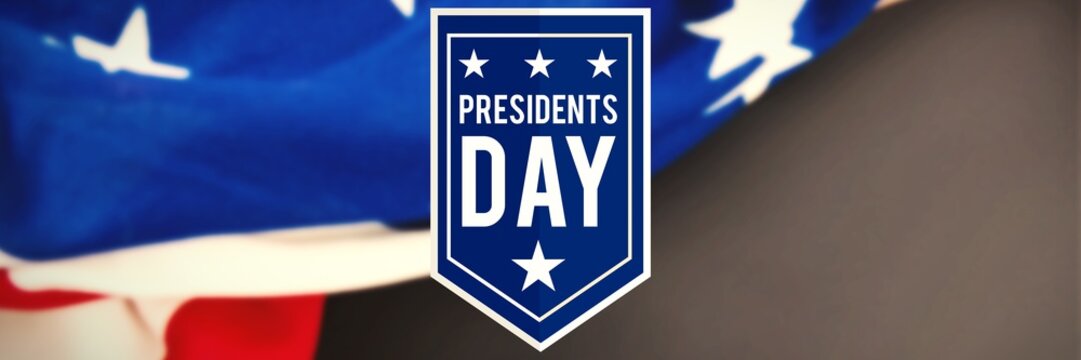 Composite Image Of Presidents Day Icon