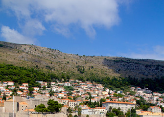 Fototapeta na wymiar Dubrovnik Hills
