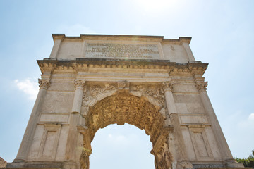 Obraz premium Arch of Constantine in Rome, Italy
