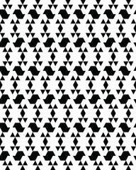 Seamless  monochrome  geometric  patterns, design for packaging, print, covers, cards, wrapping, fabric, paper, interior etc