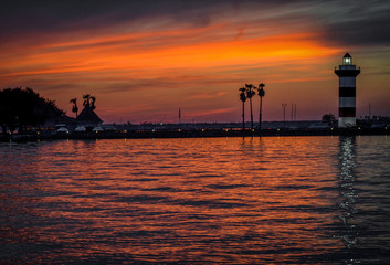 Sunset at Lake Conroe, TX