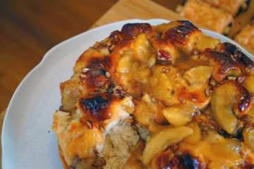 Pineapple coconut pull-apart monkey bread