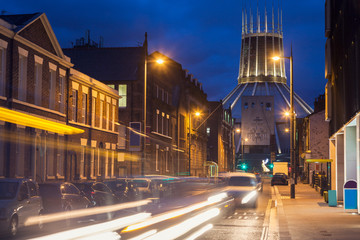Fototapeta na wymiar Liverpool Metropolitan Cathedral