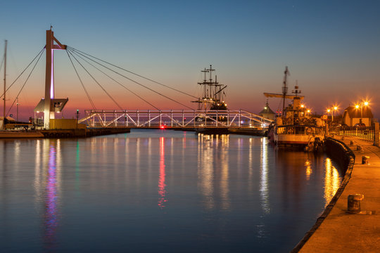 Pedestrian Bridge in Ustka