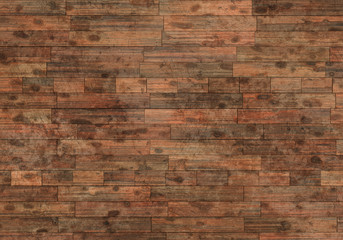 old wooden plank floor with scratches digital illustration