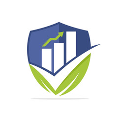 Vector illustration icon with the best business protection solution concept