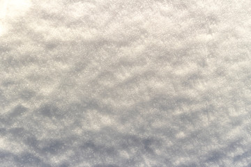Fototapeta premium White snow surface with gradient shadows