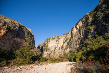 canyon of Gjipe, Vlore, Albania