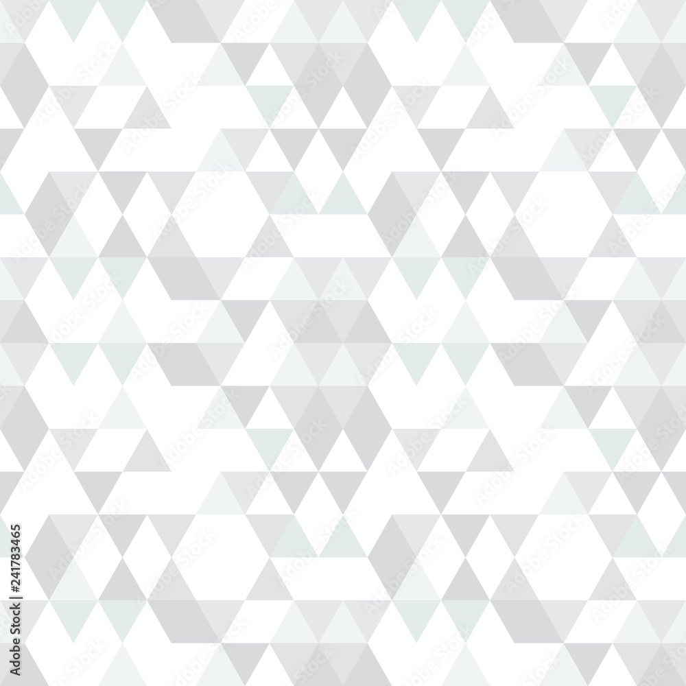 Poster triangles seamless pattern . vector geometric background.