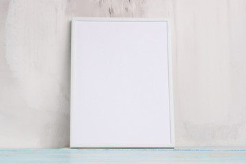 white empty frame for design, layout, advertising. Minimalism