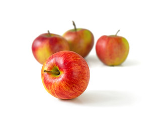 Still life of apples.