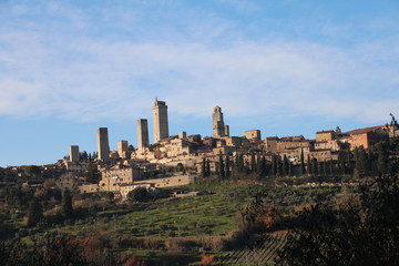 Fototapeta na wymiar San Gimignano 