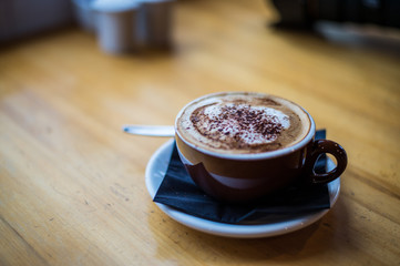 テカポ湖近くのカフェにて