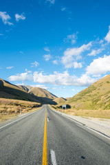 ニュージーランドの道路
