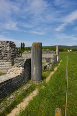 Fototapeta na wymiar Römische Ruinen in Kaiseraugst