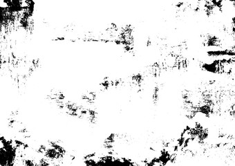 Old Ink Print Texture On Paper Vector Illustration