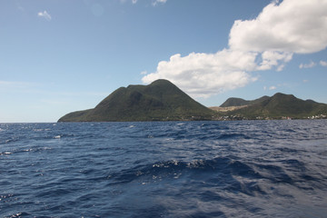 Martinique, l'ancien volcan du morne larchet