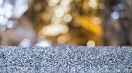 Abstract Magic Shiny Background - Glittering Effect With Golden Bokeh