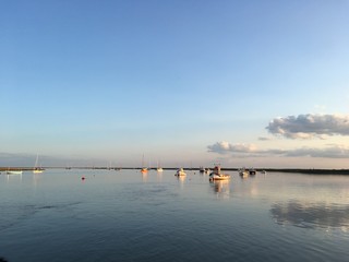 Messing About on the River at Sunset