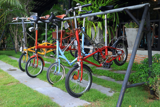 mini colorful bike