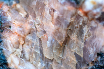 beautiful crystal mineral macro, background, texture