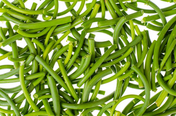 Garlic arrows. Ingredient for far eastern food