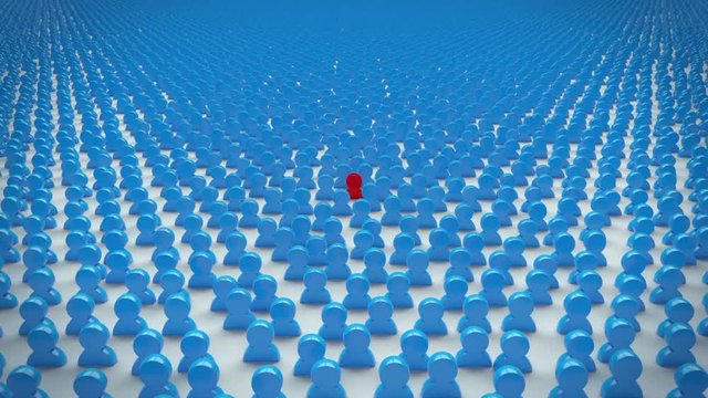 Zooming out from a unique user