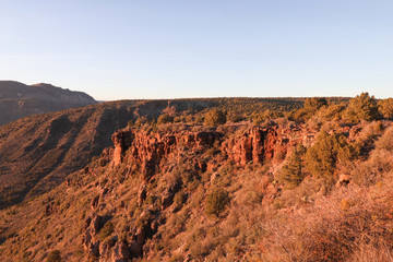 Cliffs Along Schnebly Hill Vista