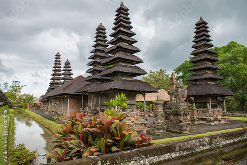Scenery View Of Popular Temple In Bali Named Pura Taman Ayun