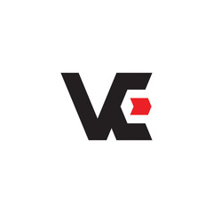 VE logo letter design
