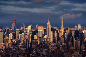 New York city skyline