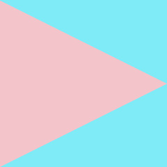 Blue and Pink pastel geometric triangle background