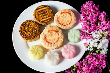 Chinese Mid-Autumn Moon Cake / Chinese Refreshment Biscuits