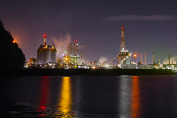 水島工場夜景