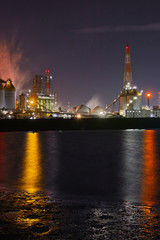 Obraz premium 水島工場夜景