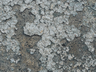 texture of old concrete wall with cracked paint